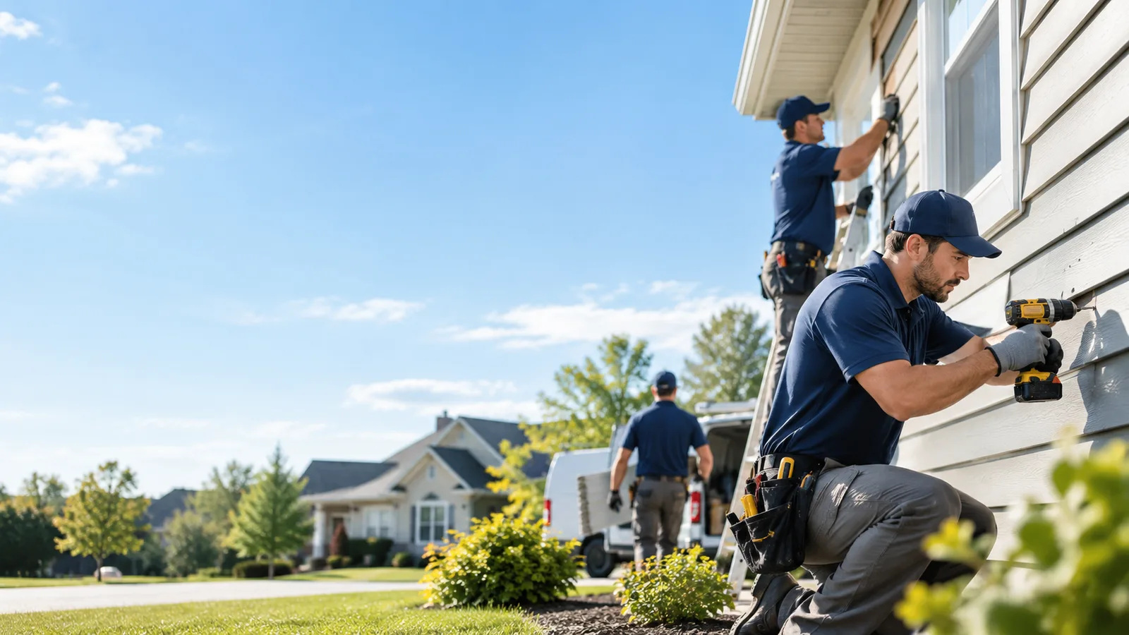 Siding Repair Vs Replacement in Ashley, OH